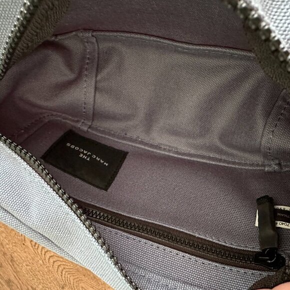 NWT！Marc Jacobs The Camera Bag -Blue Shadow -Webbing canvas - Picture 12 of 15